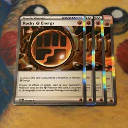 4x Rocky Fighting Energy Holo 087/088 Perfect Order - Pokemon TCG Playset Cards - Image 1