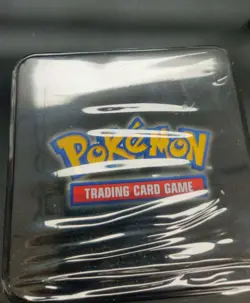 Pokemon Tin, Factory sealed. 3 Booster Packs & 2 Sticker sheets - Image 1