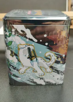 Pokemon Tin, Factory sealed. 3 Booster Packs & 2 Sticker sheets - Image 2
