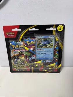 Pokemon TCG Mega Evolution Booster 3 Pack - Image 2