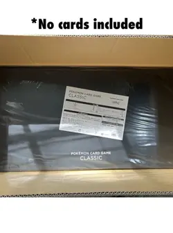 Pokemon Trading Card Game Classic JAPANESE BOX + Accessory + Sleeves - NO CARDS - Image 1