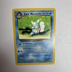 Pokemon Team Rocket 1st Edition Regular Finish Dark Wartortle 46/82 NM - Image 2