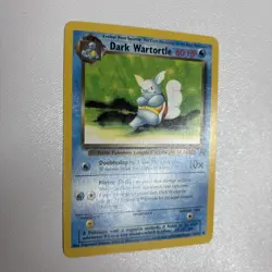 Pokemon Team Rocket 1st Edition Regular Finish Dark Wartortle 46/82 NM - Image 3