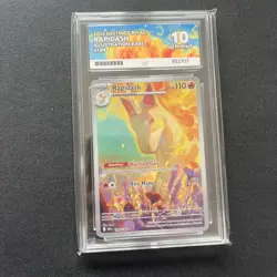 Pokemon Rapidash Illustration Rare Card 189/182 Destined Rivals Series Ace 10 - Image 1
