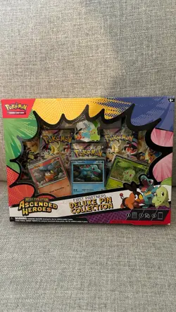 Pokemon Ascended Heroes First Partners Deluxe Pin Collection NEW SHIPS FAST - Image 1