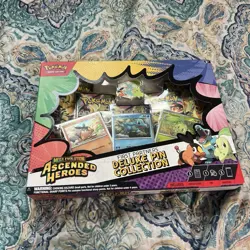 Pokemon TCG Ascended Heroes First Partners Deluxe Pin Collection NEW - Image 1