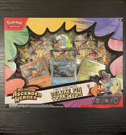 Pokemon TCG: Ascended Heroes First Partner Deluxe Pin Collection Sealed Box - Image 1