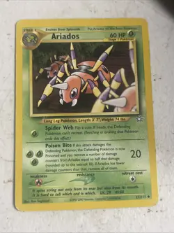 Pokemon - Ariados - Neo Genesis - Unlimited Ed. - 27/111 - Mp - Image 1