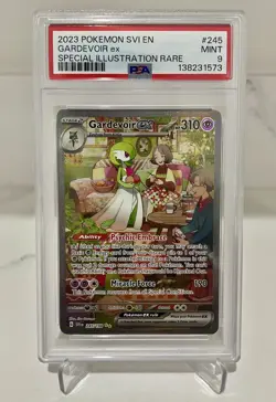 Pokemon Gardevoir EX 2023 Scarlet Violet Base 245/198 PSA 9 - Image 1