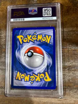 POKEMON 2000 Pokemon Game Base II GYARADOS Holo #7 PSA 7 RARE 2 - Image 2