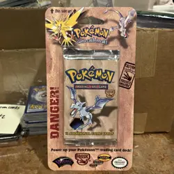 Rare 🔥🔥1999 Pokemon Fossil Aerodactyl Blister Pack WOTC Vintage SEALED - Image 3