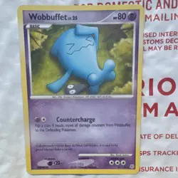 Pokemon Wobbuffet 41/130 Diamond & Pearl Common Basic HP80 Regular English - Image 1