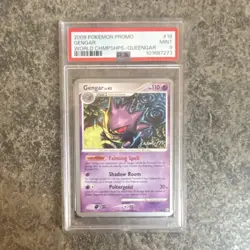 Pokemon Gengar 2009 Promo World Championship Decks 18/100 PSA 9 “Queengar” POP24 - Image 1