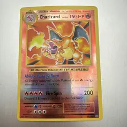 Pokemon Charizard Pokemon Reverse Holo 11/108 2016 - Image 1