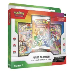 Pokemon TCG First Partner Illustration Collection Series 1 Sealed New Pack - Image 1