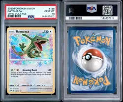 2020 Pokemon SWSH Vivid Voltage Rayquaza #138/185 PSA 10 GEM MINT - Image 3