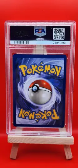 Gyarados 7/130 [US SELLER] Pokemon TCG Base Set 2 Holo Rare PSA 8 - Image 2