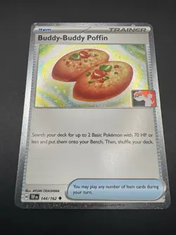Buddy-Buddy Poffin Cosmo Holo Pokemon Play! Prize Pack Series 5 Promo Stamp - NM - Image 4