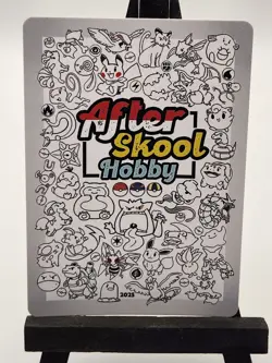 Ditto (Tauros) - Holo Foil - After Skool Hobby Series 2 Fan Art- Pokemon - Image 2