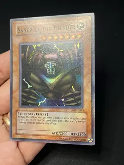 Sanga of the Thunder MRD-025 Super Rare Yugioh Misprint Foil Bleed - Image 3