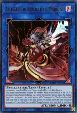Yugioh! Aleister the Invoker of Madness - GEIM-EN053 - Ultra Rare - 1st Edition - Image 1