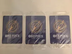 X3 One Piece Monkey D. Luffy P-075 English Promo Tin Set Vol 2 Exclusive Sealed - Image 2