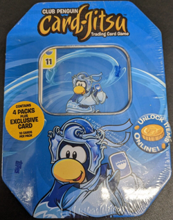 Club Penguin Card Jitsu Water Window Tin - Image 4