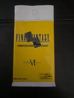 New/sealed Final Fantasy VI 6 SQUARE Enix Trading Cards Japanese - Image 1