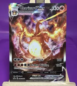 Pokemon TCG SWSH: Sword & Shield Promo Cards #SWSH261 Charizard VMAX Holo NM - Image 1