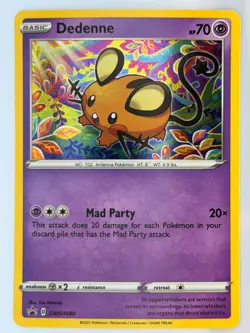 Dedenne - Promo Holo SWSH: Sword & Shield Promo Cards SWSH080 NM - Image 1