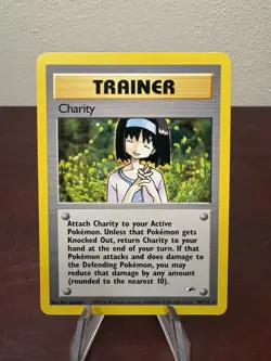Charity - 99/132 - Pokemon Gym Heroes Unlimited Rare Card WOTC MP - Image 1