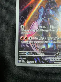 Pokemon TCG Ceruledge Illustration Rare Holo Card Sv08: Surging Sparks 197/191 - Image 4