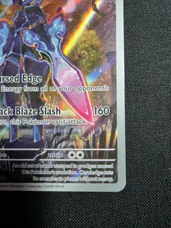 Pokemon TCG Ceruledge Illustration Rare Holo Card Sv08: Surging Sparks 197/191 - Image 5