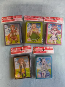 Umamusume TCG Character Card Sleeves Various Characters - New and Sealed - Image 1