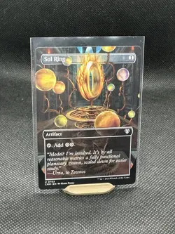 Sol Ring (Borderless) - Near Mint MTG Commander Masters - Image 1