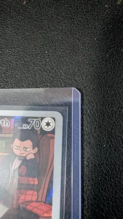 Team Rockets Meowth 203/182 SV10 Destined Rivals Illustrated Card Mint Condition - Image 2