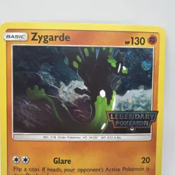 Pokemon ZYGARDE Card FORBIDDEN LIGHT Set 72/131 Gamestop Legendary Holo PROMO - Image 2