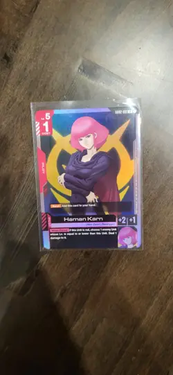 [ENGLISH] Haman Karn - GD02-091 - Gundam Card Game - GAMA 2026 Promo - Image 1