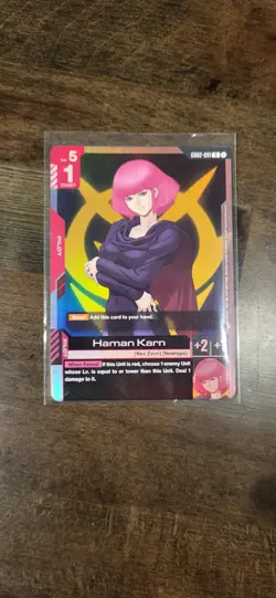 [ENGLISH] Haman Karn - GD02-091 - Gundam Card Game - GAMA 2026 Promo - Image 2