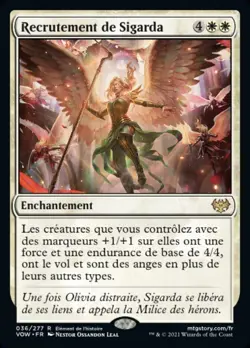 Recrutement de Sigarda Sigarda's Summons MTG Magic VF - Image 1