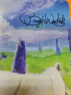 Angus Mackenzie Play Mat MTG Playmat SIGNED Byron Mutt Wackwiz Wizards - Image 3