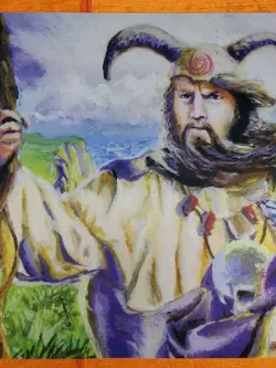 Angus Mackenzie Play Mat MTG Playmat SIGNED Byron Mutt Wackwiz Wizards - Image 5