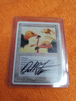 BLACK LOTUS MTG Sketch Osai Vultures Dan Frazier Art Artist Proof SIGNED - Image 5