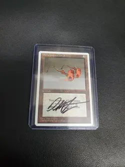 MTG BLACK LOTUS Sketch Dan Frazier Altered Art Magic Artist Proof SIGNED. - Image 3