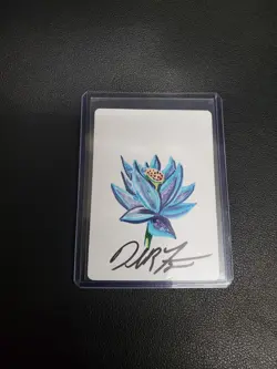 MTG BLACK LOTUS Sketch Dan Frazier Altered Art Magic Artist Proof SIGNED. - Image 4
