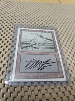 BLACK LOTUS MTG Sketch (Gold) Dan Frazier Altered Art Artist Proof SIGNED SWAMP - Image 3