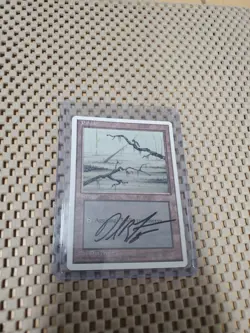 BLACK LOTUS MTG Sketch (Gold) Dan Frazier Altered Art Artist Proof SIGNED SWAMP - Image 4