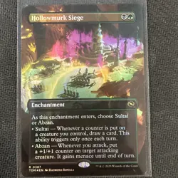 Hollowmurk Siege (Borderless) Tarkir: Dragonstorm Foil - Image 1