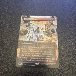 Frostcliff Siege (Borderless)*Foil* Tarkir: Dragonstorm 385 NM - Image 1