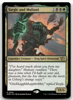 Yargle and Multani #256 (NM) March of the Machine MOM Magic MTG - Image 1
